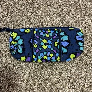 NWOT Vera Bradley INDIGO POP Lined Cosmetic Bag